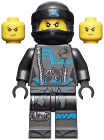 LEGO® Minifigurák njo0475 - Nya - Hunted, Mosolygós/Komor Arccal