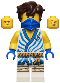 Jay - Legacy, White Tunic with Blue Trim and Stripes