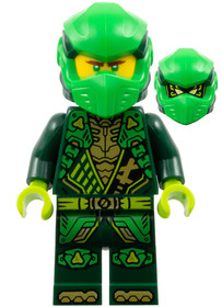 Lloyd - Dragons Rising, Tunic with Shoulder Armor, Head Wrap