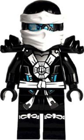 LEGO® Minifigurák njo151 - Zane - Fekete Páncélban