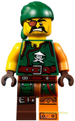 LEGO® Minifigurák njo203 - Sqiffy minifigura