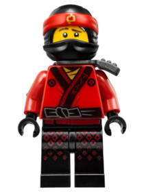 LEGO® Minifigurák njo316h - Kai - Kardtartó nélkül, használt