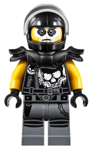 LEGO® Minifigurák njo399 - Chopper Maroon