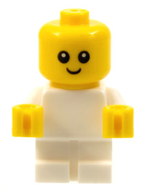 Baby - White Body with Yellow Hands, Head with Neck