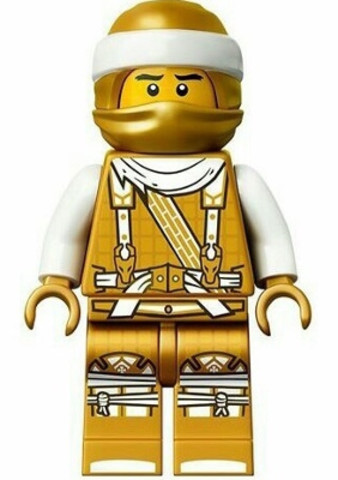 LEGO® Minifigurák njo450 - Arany Sárkánymester (Wu Mester)