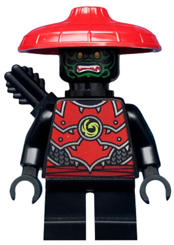 LEGO® Minifigurák njo500 - Stone Army Scout, Green Face