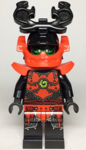 LEGO® Minifigurák njo508 - Stone Army Warrior, Green Face