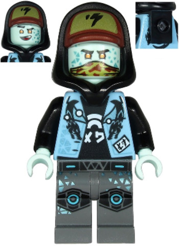LEGO® Minifigurák njo585 - Scott with Neck Bracket