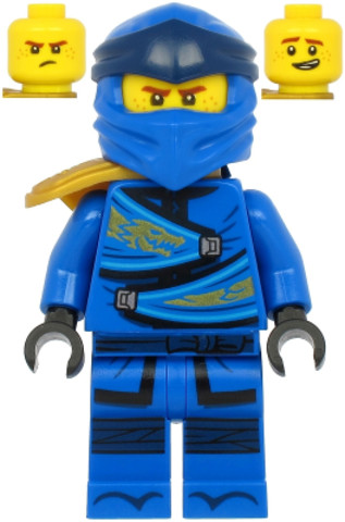 LEGO® Minifigurák njo615 - Jay - Legacy, Pearl Gold Shoulder Pad
