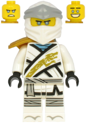 LEGO® Minifigurák njo616 - Zane - Legacy, Pearl Gold Armor Shoulder Pad
