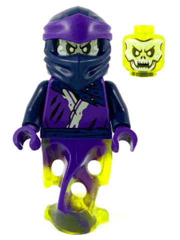 LEGO® Minifigurák njo644 - Ghost - Legacy, Skull Face / Ghost Ninja Karenn