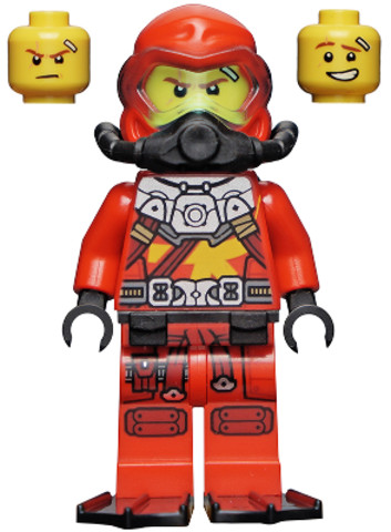 LEGO® Minifigurák njo695 - Kai - Seabound, Scuba Gear