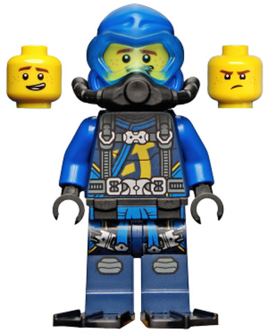 LEGO® Minifigurák njo701 - Jay - Seabound, Scuba Gear