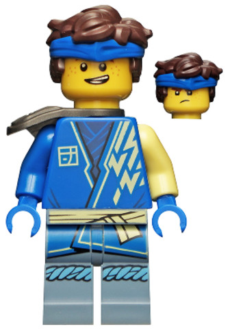 LEGO® Minifigurák njo744 - Jay - Core, Hair, Shoulder Pad
