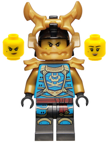 LEGO® Minifigurák njo776 - Samurai X (Nya) - Crystalized