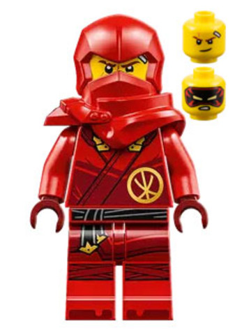 LEGO® Minifigurák njo811 - Kai - Dragons Rising, Hood