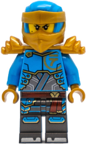 LEGO® Minifigurák njo865 - Nya - Sárkányok felemelkedése, fejpánt, vállpáncél