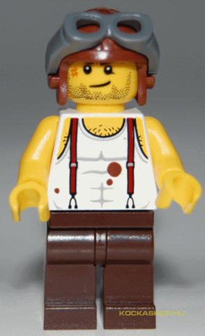 LEGO® Minifigurák pha006 - Mac McCloud - Aviator Helmet