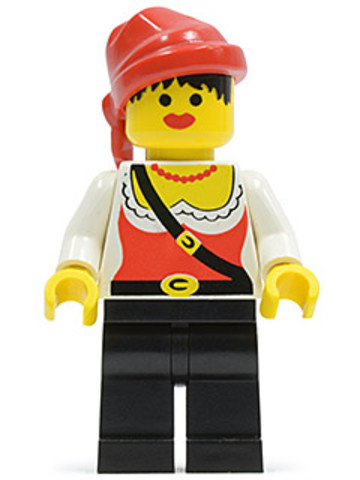 LEGO® Minifigurák pi057 - Kalóz Nő
