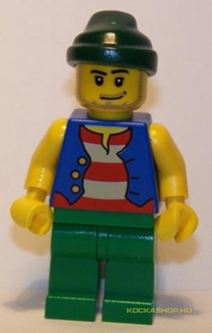 LEGO® Minifigurák pi108 - Kalóz zöld nadrágban