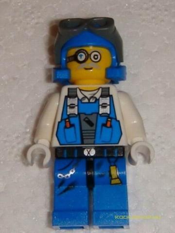 LEGO® Minifigurák pm013 - Teljesítmény mérnök-védőszemüveggel