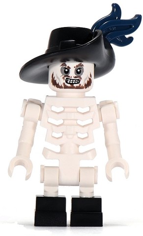 LEGO® Minifigurák poc003 - Csontváz Barbossa