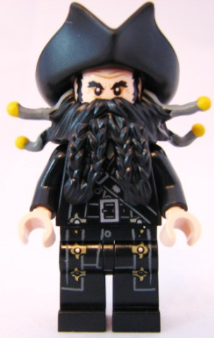 LEGO® Minifigurák poc007 - Feketeszakáll