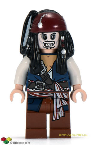 LEGO® Minifigurák poc012 - Jack Sparrow Csontváz