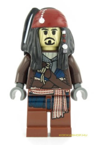 LEGO® Minifigurák poc029 - Jack Sparrow Kapitány Voodoo Öltözetben
