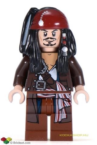 LEGO® Minifigurák poc034 - Jack Sparrow, Jackettel