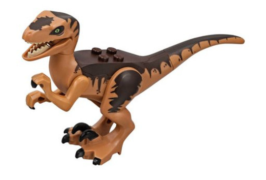 LEGO® Alkatrészek (Pick a Brick) Raptor10 - Közép Testszín Velociraptor