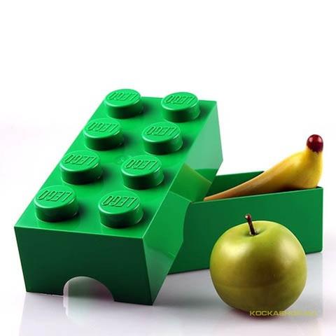 LEGO® Seasonal RC31734 - Zöld 2x4 Uzsonás doboz