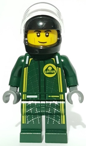LEGO® Minifigurák sc096 - Lotus Evija Pilóta (Speed Champions)