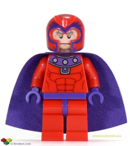 LEGO® Minifigurák sh0031 - Magneto Piros Ruhában