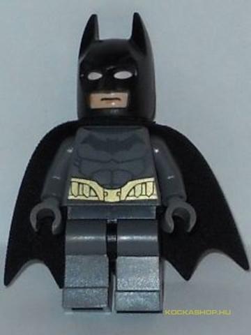 LEGO® Minifigurák sh0089 - Batman - Sötétszürke Ruhában, Fekete Köpennyel