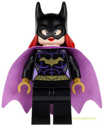 LEGO® Minifigurák sh0092 - Batgirl, Levendula Színű Köpennyel