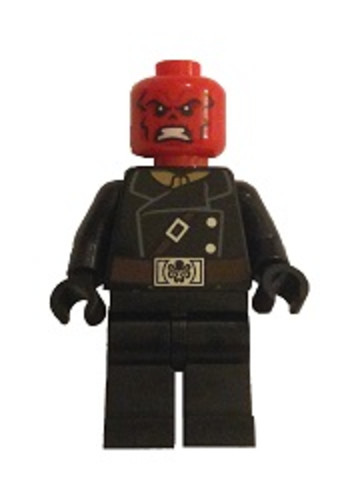 LEGO® Minifigurák sh0107 - Vörös Koponya minifigura