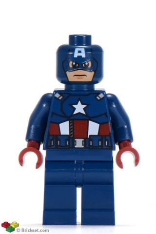 LEGO® Minifigurák sh014 - Amerika kapitány