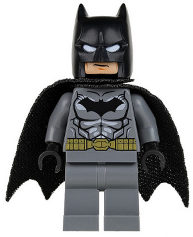 LEGO® Minifigurák sh0151 - Batman, sötét kékes szürke ruhában, fekete köpennyel