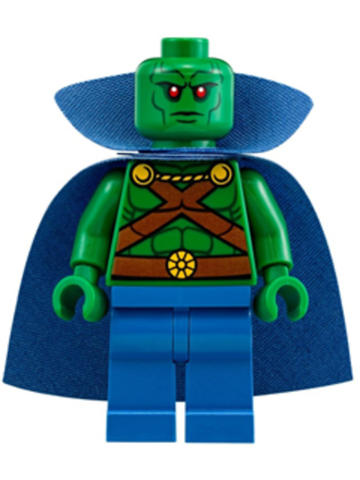 LEGO® Minifigurák sh0158 - Martian Manhunter (Köpeny Nélkül)