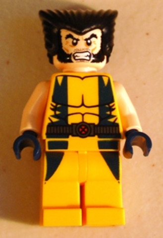 LEGO® Minifigurák sh017 - Rozsomák / Wolverine minifigura