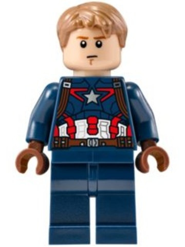 LEGO® Minifigurák sh0184 - Amerika Kapitány minifigura