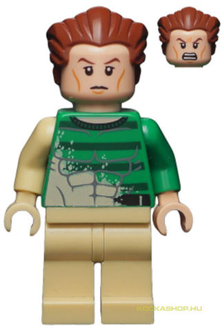 LEGO® Minifigurák sh0191 - Sandman - Homokember Mérges Arccal