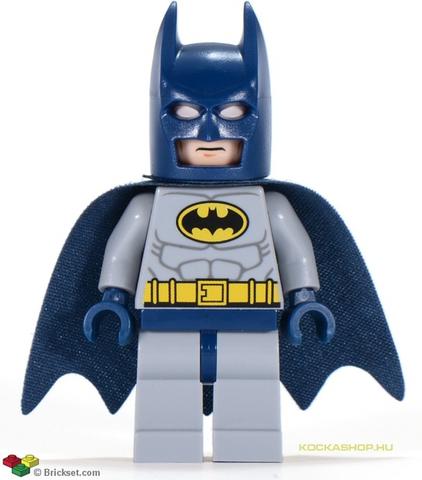 LEGO® Minifigurák SH025 - Batman minifigura szürke ruha, sárga öv