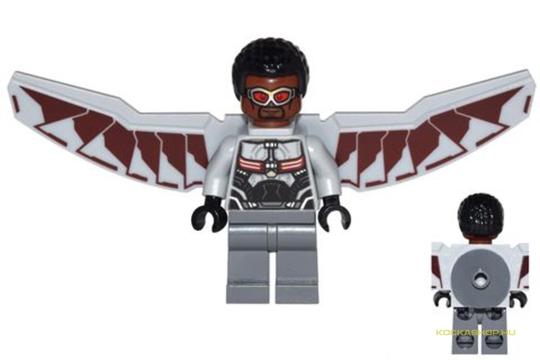 LEGO® Minifigurák sh0261 - Sólyom / Falcon - Szárnyakkal