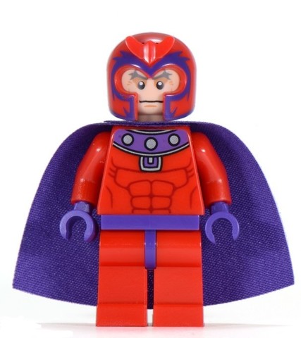 LEGO® Minifigurák sh031h - Magneto - Köpeny nélkül