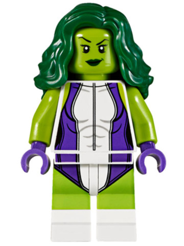 LEGO® Minifigurák sh0373 - Nő-Hulk