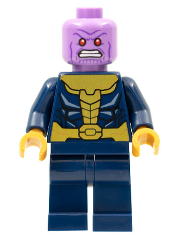 LEGO® Minifigurák sh0761 - Thanos - sötétkék karokkal és lábbakkal