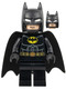 LEGO® Minifigurák sh0886 - Batman - Fekete öltözet, Aranyszínű öv, Bagolyszem, Mosoly, Homlokráncolás