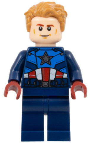 LEGO® Minifigurák sh0908 - Amerika Kapitány - Sötétkék öltözet